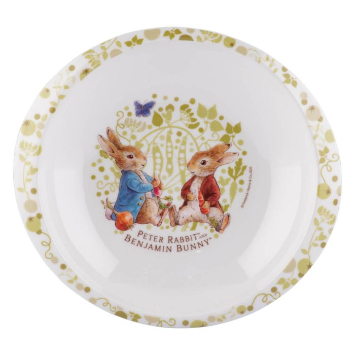 Beatrix Potter Peter Rabbit 5pcs Melamine Dinner Set