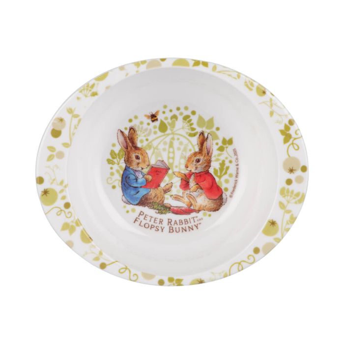 Beatrix Potter Peter Rabbit 5pcs Melamine Dinner Set