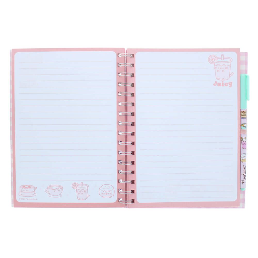 Pusheen  Breakfast Club A5 Notebook + Pen & Sticky Notes Set