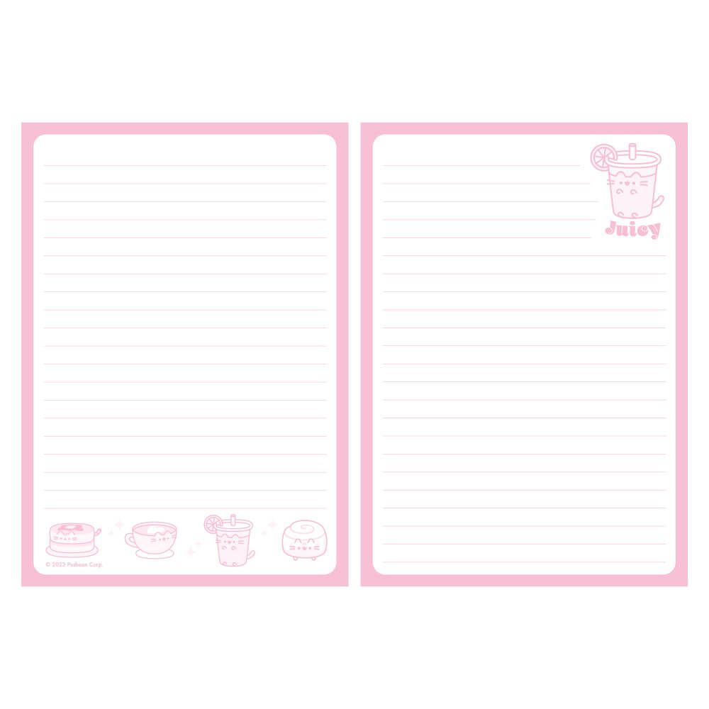Pusheen  Breakfast Club A5 Notebook + Pen & Sticky Notes Set