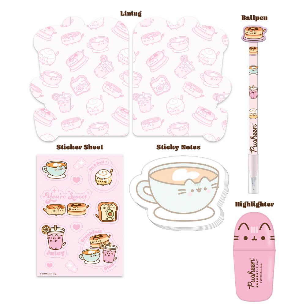 Pusheen  Breakfast Club Stationery Set
