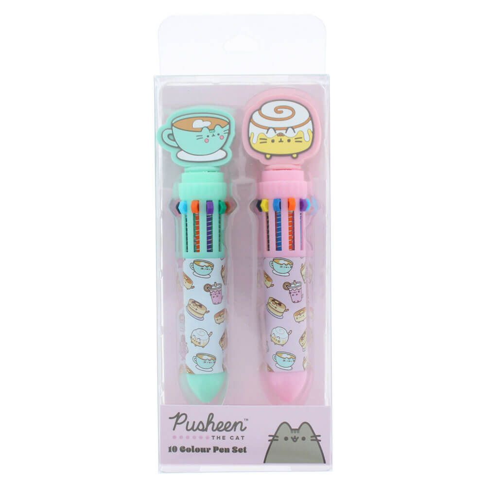 Pusheen  Breakfast Club 10 Colour Pen Set
