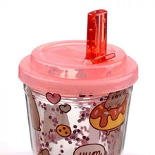 Load image into Gallery viewer, Pusheen Foodie: Double Walled Cup &amp; Straw
