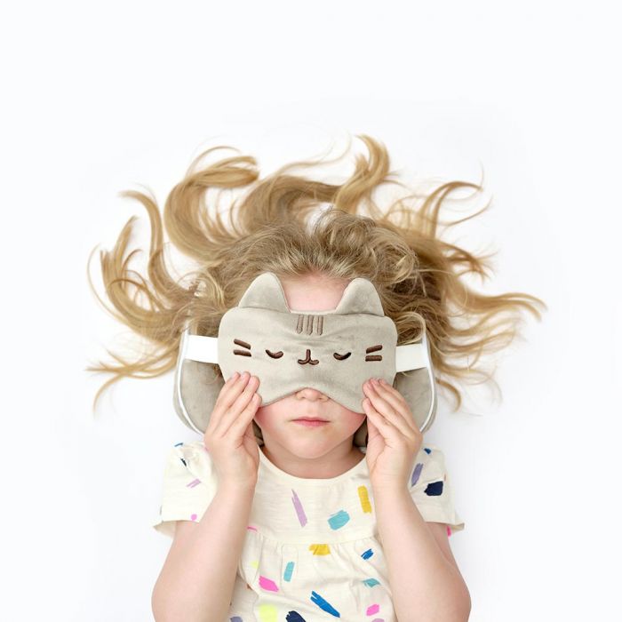 Pusheen Travel Pillow & Eye Mask Set