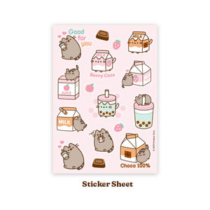 Pusheen Sips - PVC Pouch with Stationery