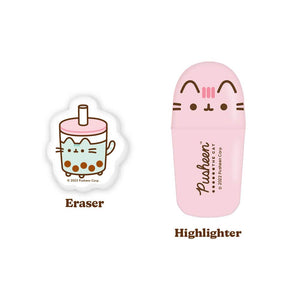 Pusheen Sips - PVC Pouch with Stationery