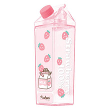 Load image into Gallery viewer, Pusheen Sips: Strawberry Drink Carton Bottle
