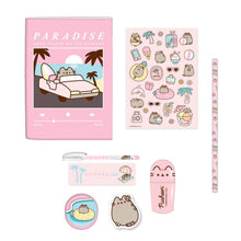 Load image into Gallery viewer, Pusheen Tropical Vacation Super Stationery Set
