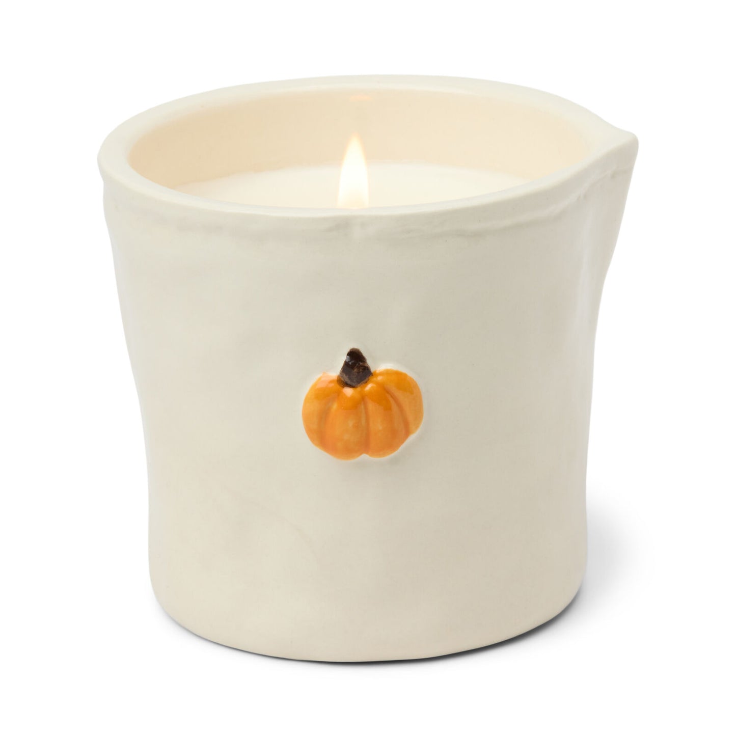 Paddywax Bistro Pumpkin Embossed Ceramic Candle - Pumpkin Spice 8oz/226g