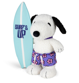 Peanuts Snoopy Surf Dog 22cm