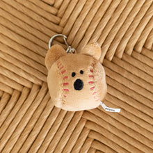 Load image into Gallery viewer, Dinotaeng Quokka Baseball Keyring
