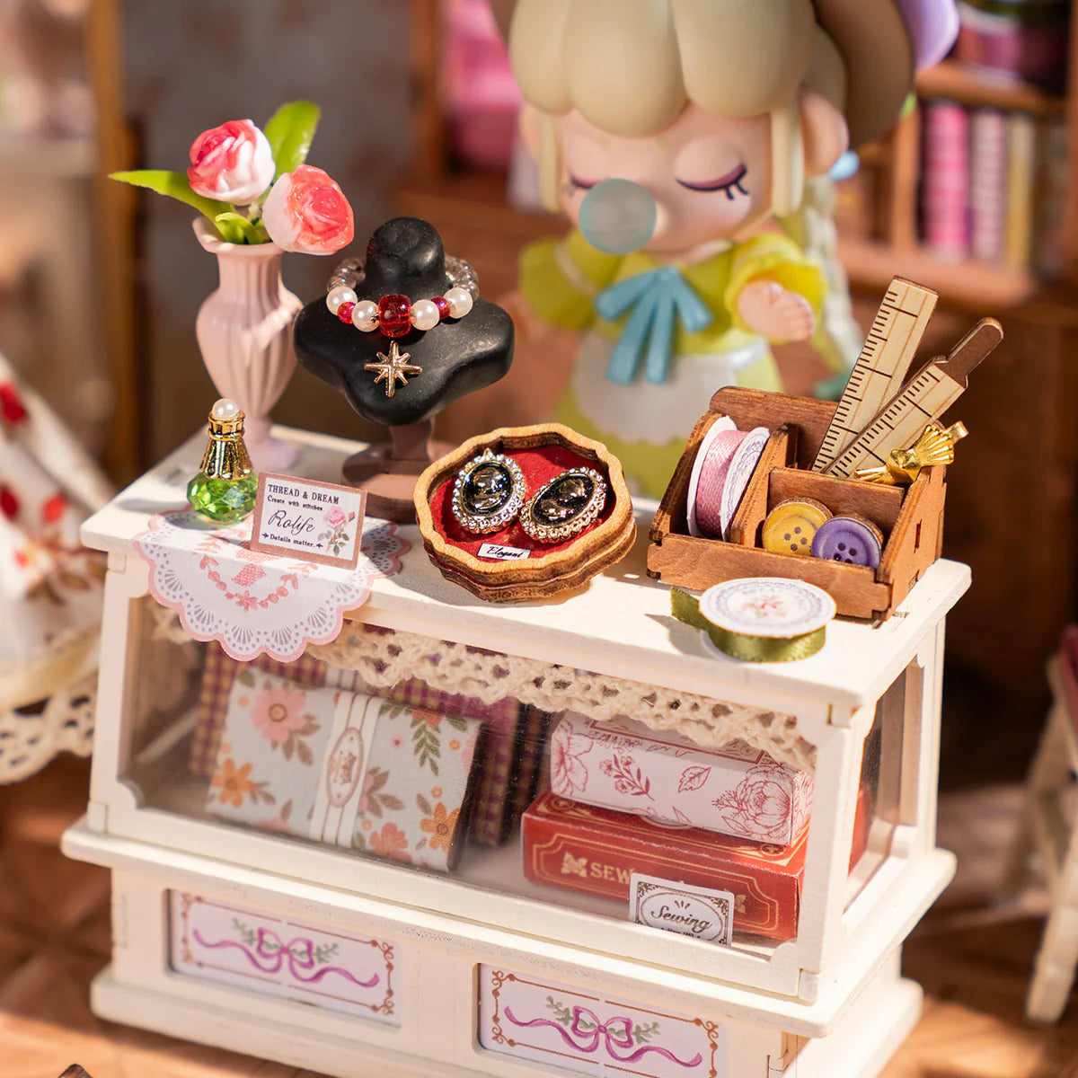 Robotime Rolife DIY Miniature House - Elsa's Tailoring DG178