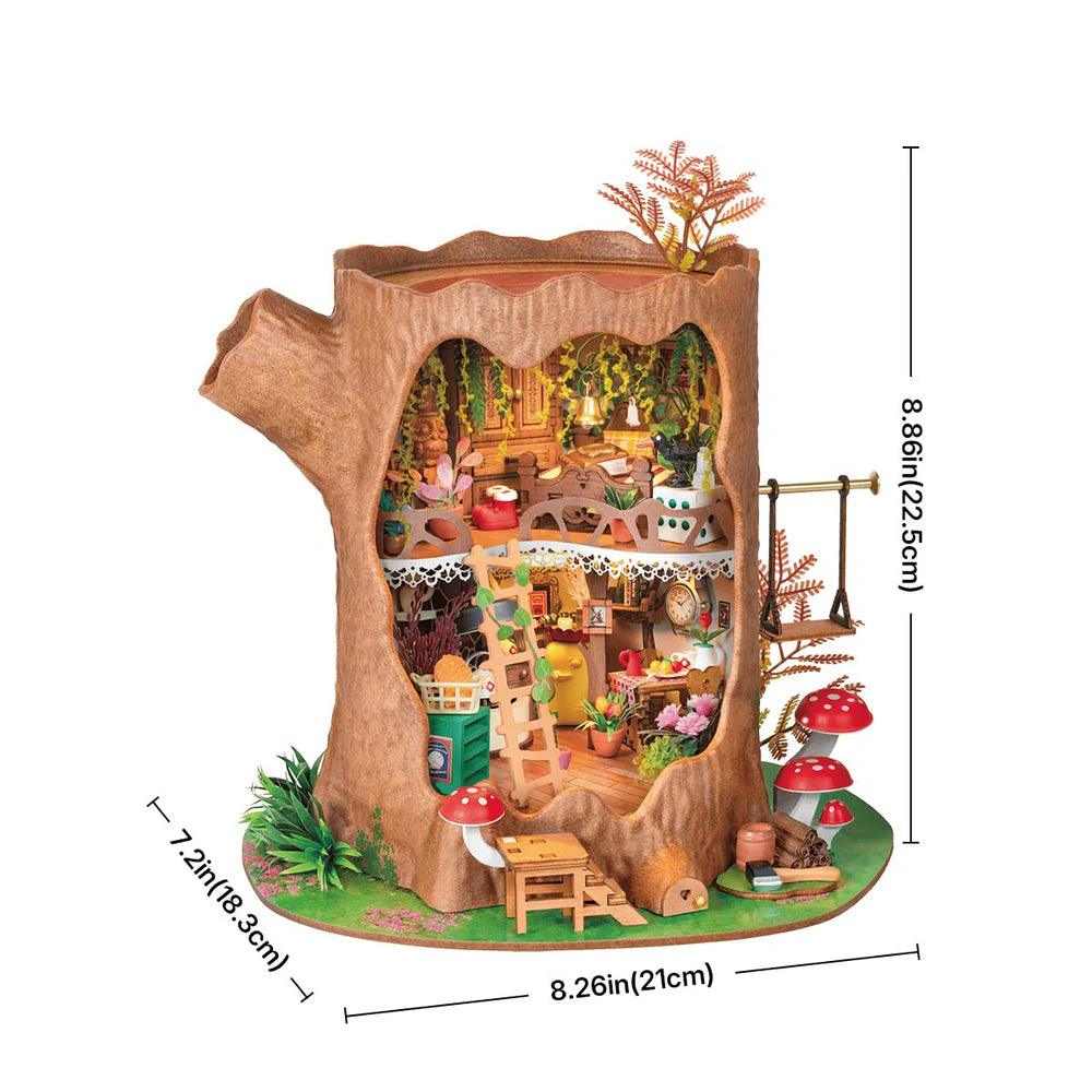 Robotime Rolife DIY Miniature House - Fairytale Tree House DG179
