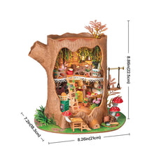Load image into Gallery viewer, Robotime Rolife DIY Miniature House - Fairytale Tree House DG179
