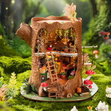 Load image into Gallery viewer, Robotime Rolife DIY Miniature House - Fairytale Tree House DG179
