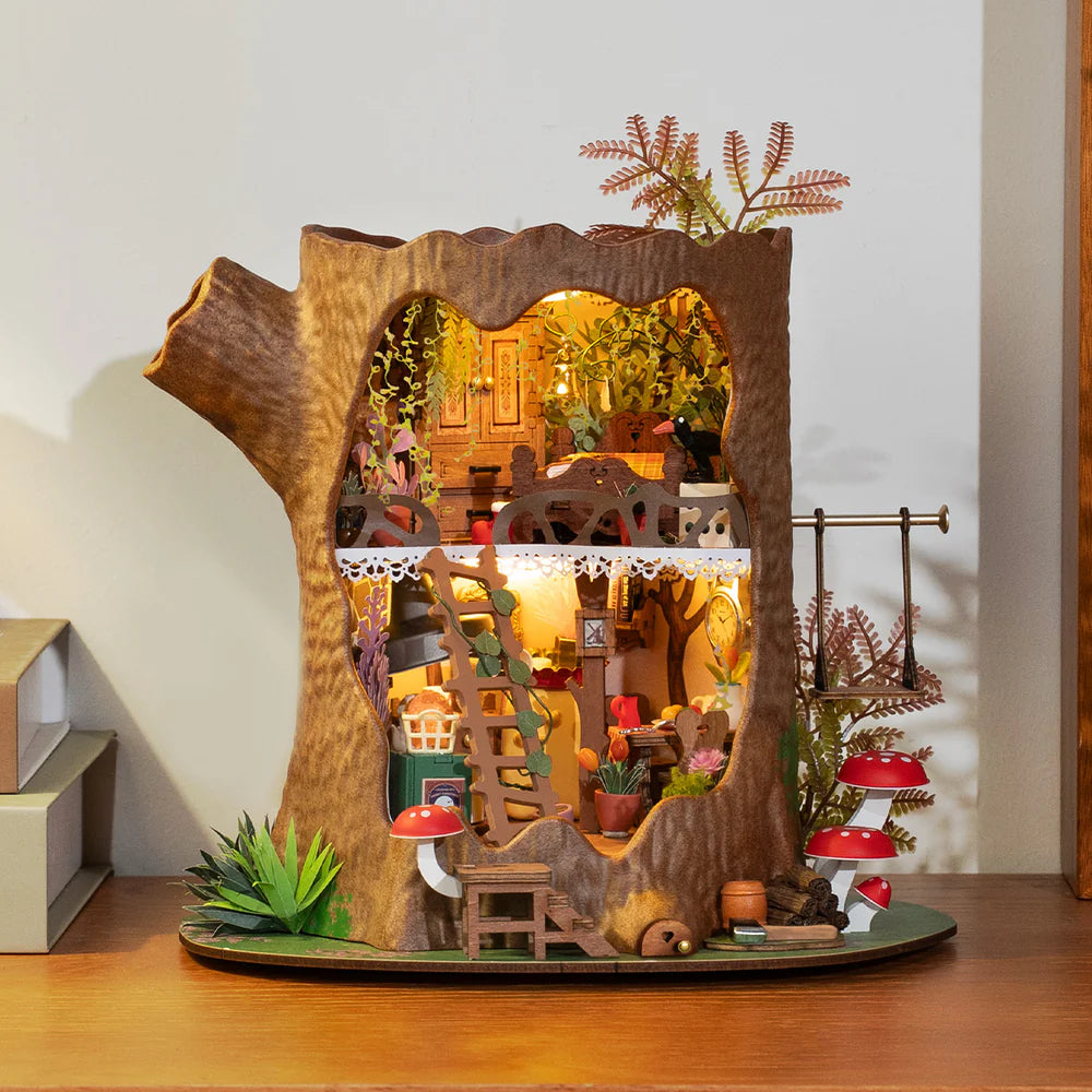 Robotime Rolife DIY Miniature House - Fairytale Tree House DG179