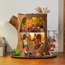 Load image into Gallery viewer, Robotime Rolife DIY Miniature House - Fairytale Tree House DG179
