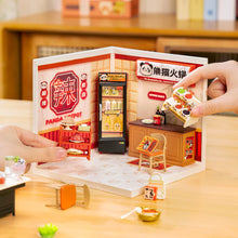 Load image into Gallery viewer, Robotime Rolife Panda Hot Pot Super Creator Miniature House DW020
