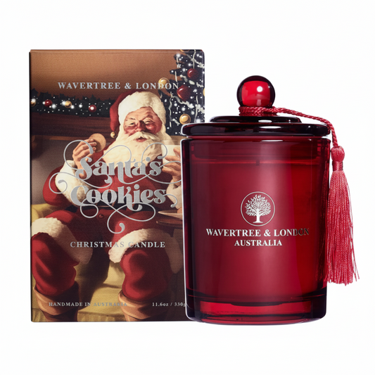 Wavertree & London Candle Santa's Cookies 75hrs 410g