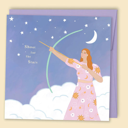 Papernest Shoot For The Stars Card