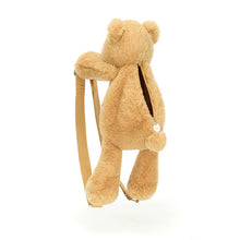 Load image into Gallery viewer, Jellycat Smudge Bear Backpack 28cm
