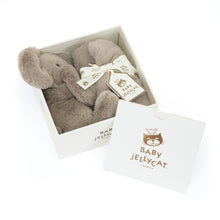 Load image into Gallery viewer, Jellycat Smudge Elephant Soother 13cm
