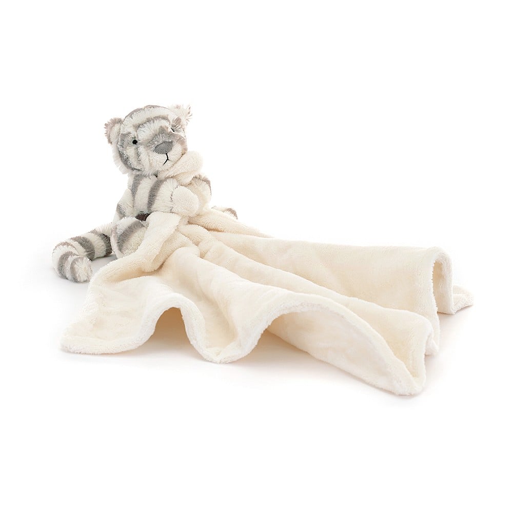 Jellycat Bashful Snow Tiger Soother 34cm