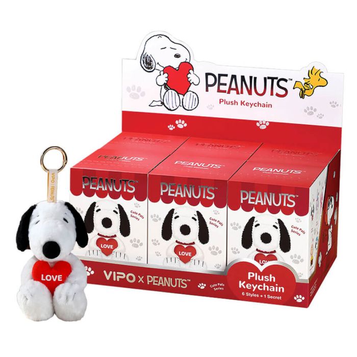 Peanuts Blind Box Plush Keychain