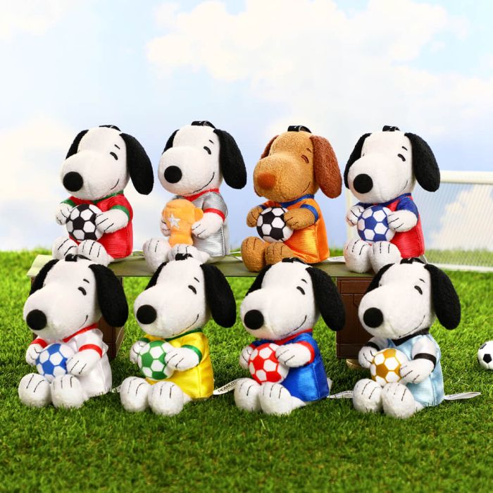 Peanuts Blind Box Soccer Series Plush Keychain