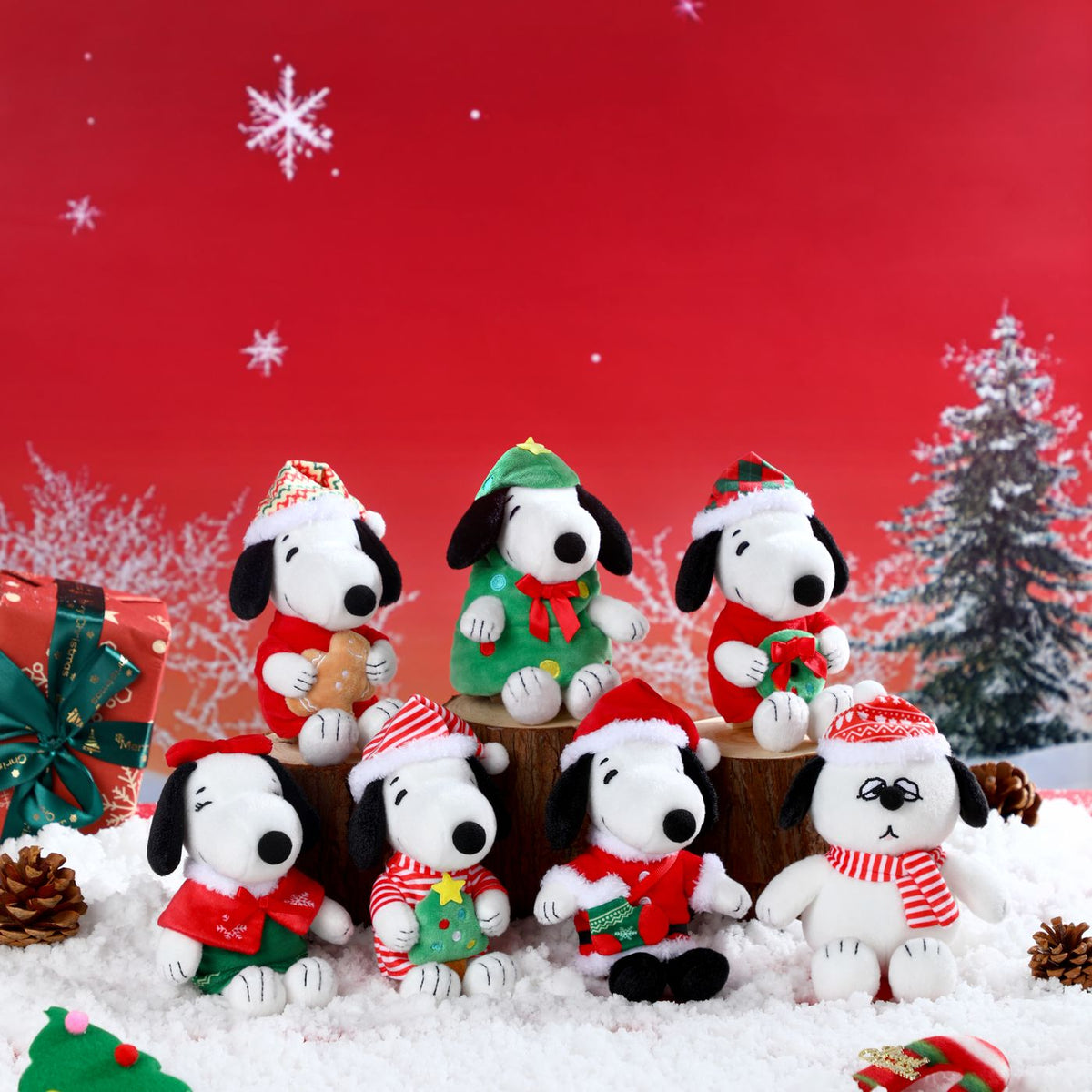Peanuts Blind Box Christmas limited keychain
