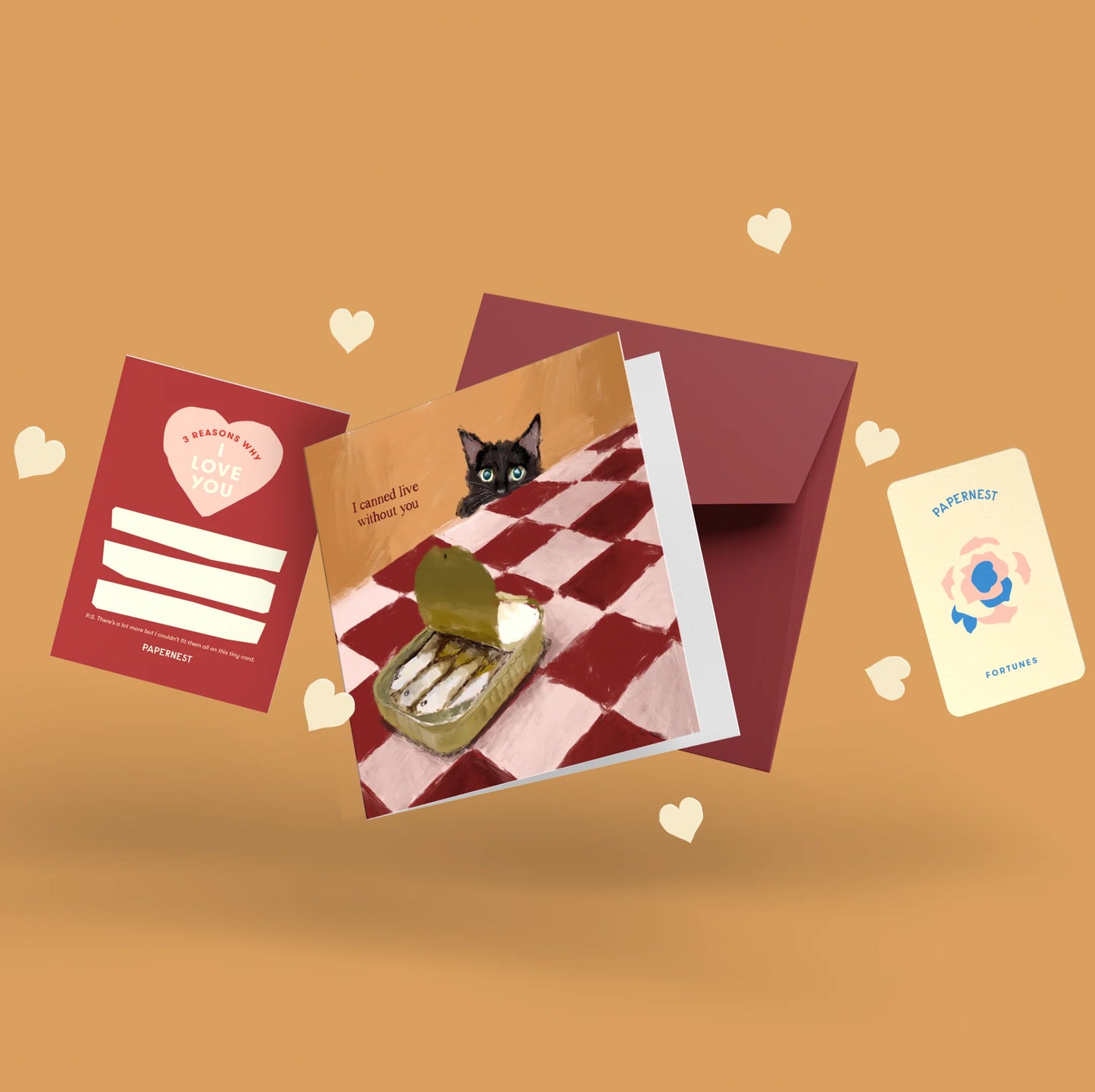Papernest I Canned Live Without You Card
