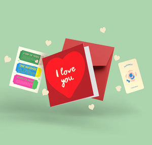 Papernest Big Heart I Love You Card