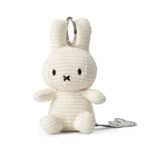 Load image into Gallery viewer, Miffy Keychain ECO Corduroy Offwhite - 10 cm - 4&quot;
