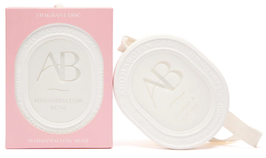 Fragrant Disc- Marshmallow Rose
