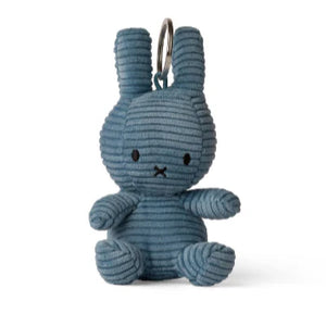 Miffy & Friends Miffy Keychain (ECO) Corduroy Aviator Blue 10cm