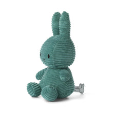 Load image into Gallery viewer, MIFFY &amp; FRIENDS Miffy Sitting Corduroy Green (23 cm)

