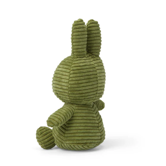 Miffy & Friends Miffy (ECO) Corduroy Olive Green 23cm