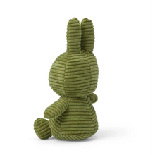 Load image into Gallery viewer, Miffy &amp; Friends Miffy (ECO) Corduroy Olive Green 23cm
