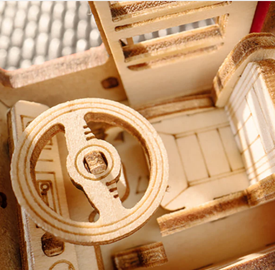 Robotime Rolife London Tour Bus 3D Wooden Puzzle