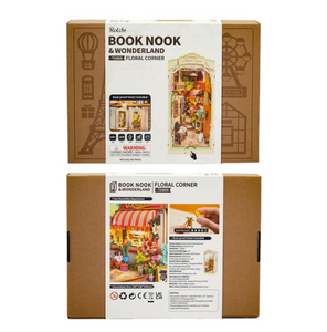 Robotime Rolife DIY Book Nook Floral Corner TGB09