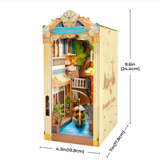 Robotime Rolife DIY Book Nook Romantic Venice TGB08