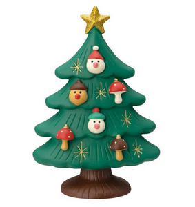 Decole Concombre Figurine - Christmas in Mushroom Forest - Sparrow Christmas Tree (Reversible)