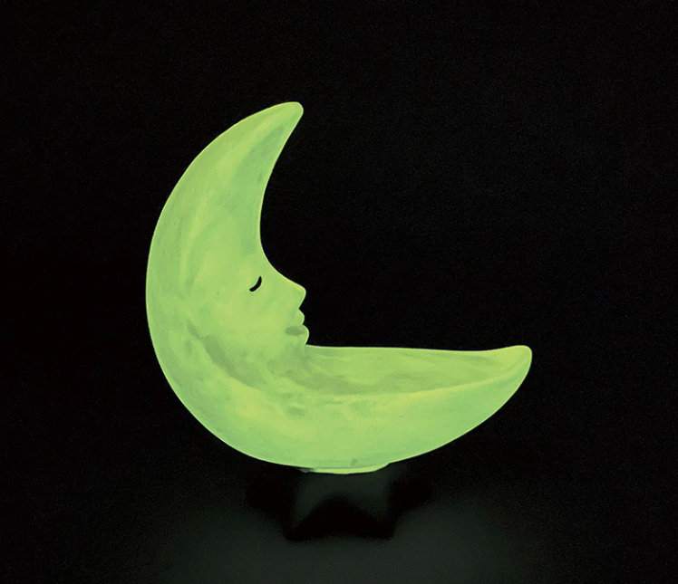 Decole Concombre Figurine - Halloween - Glowing Crescent Moon Chair (Luminous)