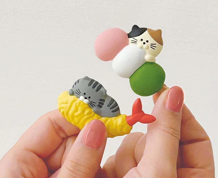 Decole Japanese Food Fridge Magnet - Dango
