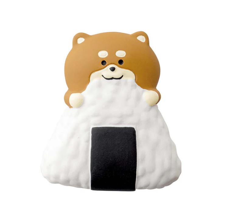 Decole Japanese Food Fridge Magnet - Rice Ball