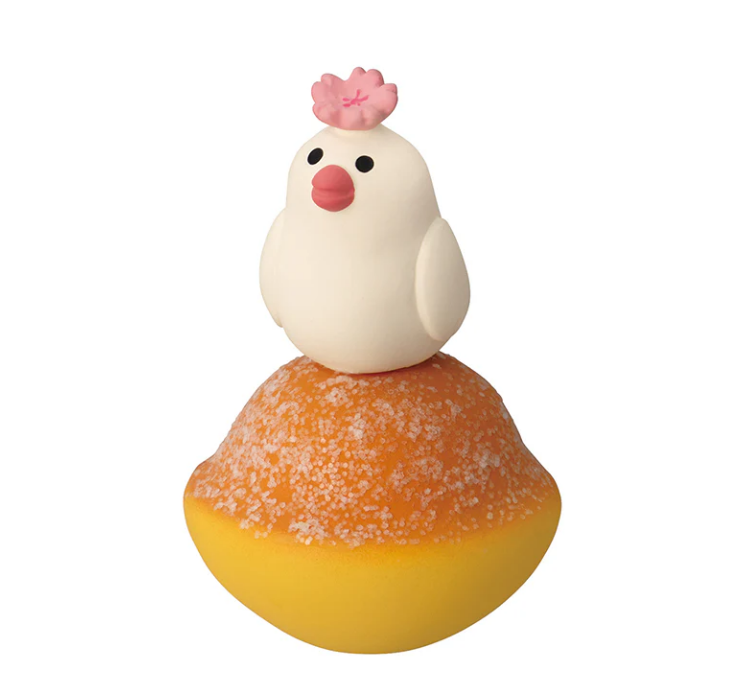 Decole Concombre Figurine - Sakura Viewing Party - Bell Castella Bird