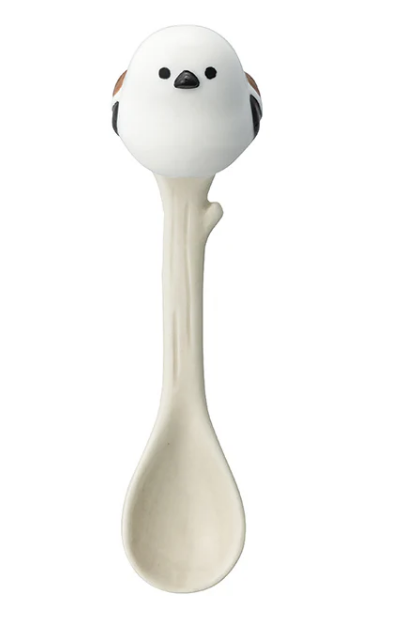 Decole Perching Bird Stirring Spoon - Long-tailed Tit