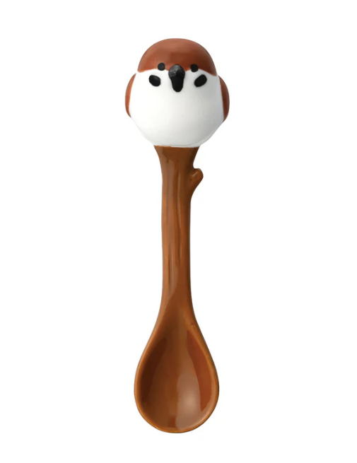 Decole Perching Bird Stirring Spoon - Sparrow