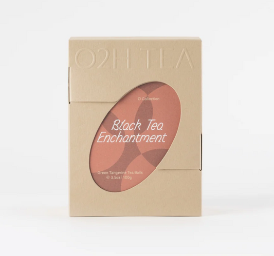 O2H Tea Black Tea Enchantment (Green Tangerine Black Tea) Tea Balls