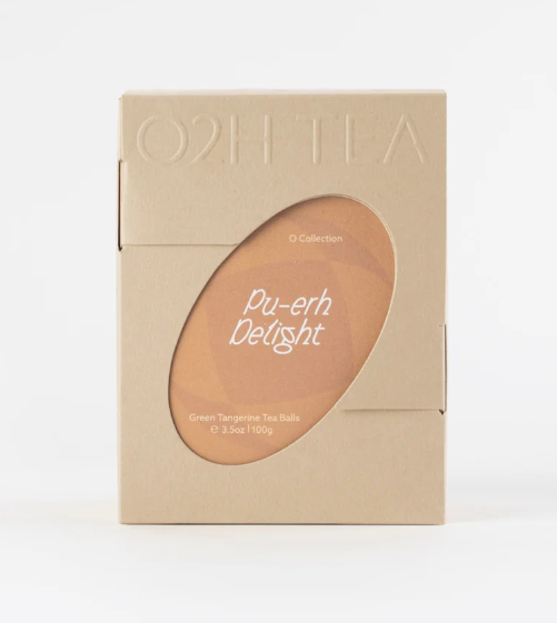 O2H Tea Pu-erh Delight (Green Tangerine Pu-erh) Tea Balls